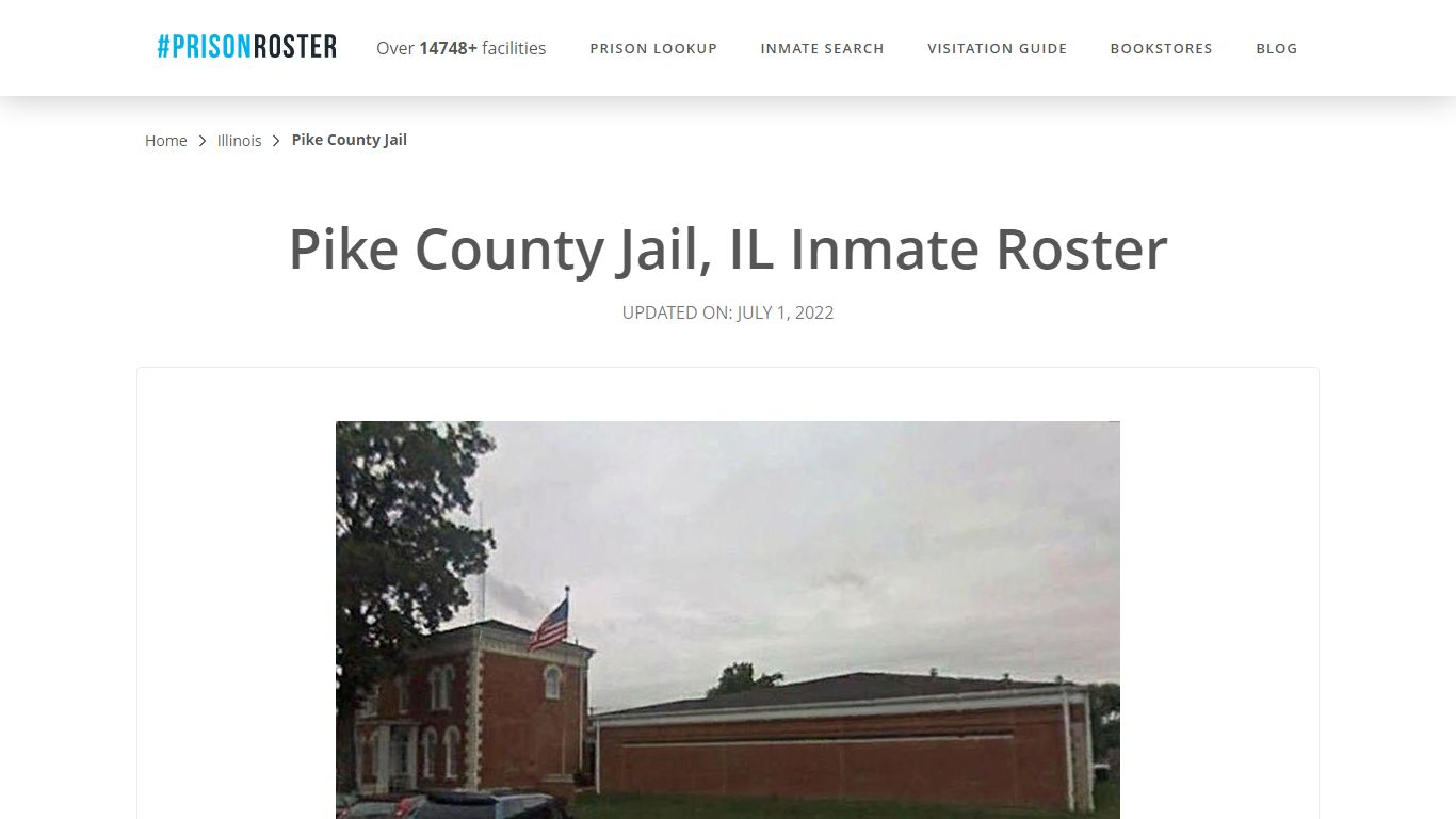 Pike County Jail, IL Inmate Roster