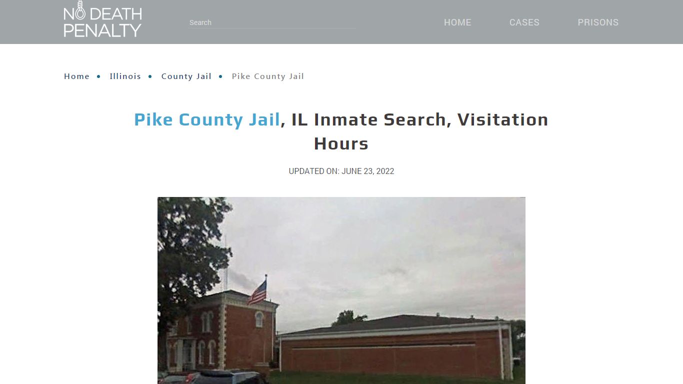 Pike County Jail, IL Inmate Search, Visitation Hours